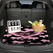 4pcs Crystal Velvet Car Floor Mats, Full Coverage Colorful Printed, Suitable For Most Car Models, Soft And Durable Floor Protection, Universal Car Interior Lining Mats