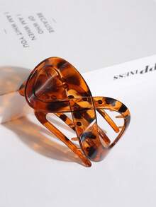 1 件/3 件女士扁平发夹，适合中等厚度头发，玳瑁扁平发夹，鸭嘴发夹，牢固抓握，舒适曲线贴合，适合驾驶、瑜伽、所有发质，豹纹休闲，爪夹，发夹，发夹，发夹，学校用品，动物图案 - 彩色 - 查看 11