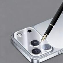 1 件相机镜头保护膜，透明全覆盖防摔防刮防水兼容 Apple 17/17 Air/17 Pro/17 Pro Max 适用于日常防护、办公室、家用手机相机盖防震防刮 - 無色 - 查看 4