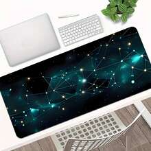 1 件蓝黑色设计 - 加长桌垫，防滑橡胶底座，硅藻土材质，适合日常办公使用 - 青黑色設計 - 查看 9