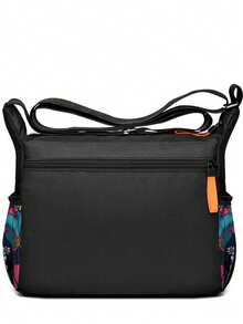 Large Capacity Men's Shoulder Bag, Waterproof & Durable Backpack, Multi-Pocket Business Bag, Business & Casual Men's Messenger Bag - Multicolor - View 2
