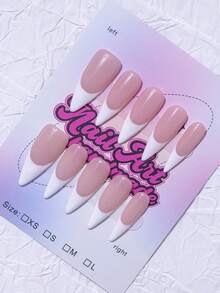 Bộ móng tay giả hình vuông thủ công, phong cách Y2K cá tính, bao gồm các mẫu màu nude, tím, vàng, trắng với đầu móng kiểu Pháp, chạm khắc, đính hạt, hình ngôi sao, các chi tiết kim loại lỏng bất đối xứng, 10 chiếc/bộ, 3 kích cỡ, phù hợp cho các bữa tiệc, dạ hội, sử dụng hàng ngày, kèm dụng cụ, món quà tuyệt vời cho móng tay của phụ nữ và bé gái, dụng cụ làm móng thủ công. - trắng - Xem 3