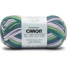 Premium Mercerized Cotton Yarn 3 Pack 173 Yards Each Soft Durable Knitting Crochet Thread Country Blue Color Quick-Dyeing Beginner Expert Use Scarves Blankets Home Decor Craft Projects - 椋鳥 - 查看 1