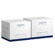 Disposable Facial Wipes , 100% USDA Biobased Face Towel, Disposable Face Towelette, Makeup Remover Dry Wipes, Ultra Soft, 50 Ct, 1 Pack