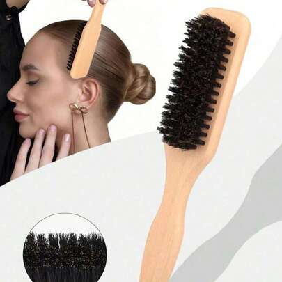 1/2 Pieces Unisex Hair Comb And Beard Brush, Fragrance-Free Professional Hairstyling Brush, Gradient And Clipper Cleaning Comb, Slick Back Smoothing Tool, Thick/Thin Hair Comb, Great For National Day, Bathroom, Scalp Massage, Back To School, Travel Vacation And Daily Life, A Perfect Holiday Gift For Family And Friends, Brush, Hair Brushes, Hair Brush, Detangling Brush, Hair Brush, Wooden Comb, Hair Brush, Mini Hair Brush, Detangling Brush, Hair Brushes, Curly Hair Brush, Hairdressing Equipment,Hair Brush,Slick Back Brush,Styling Brush,Curly Hair Brush,Edge Brush,Hair Comb,Brush Hair,Hair Brush Set,Comb Hair,Comb For Curls,Detangling Brush,Hair Brush For Women,Hair,Travel,Hair Products,Hair Tools,Hair Stuff,Barber,Barber Accessories,Barbershop,Hairdressing Equipment