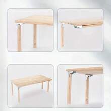 90° Self-Locking Folding Hinge | Thickened Steel Structure Load-Bearing System (Common For Tables, Stools, And Coffee Tables) | Industrial-Grade 10,000-Fold Test | Invisible Mounting Accessories | Furniture Transformation Kit