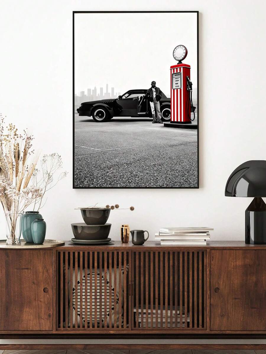 1 Pc Poster Music Rap Print Kendrick Gnx Poster Rap Gift For Him Merch Gnx Room Decor Streetwear Poster Aesthetic Room Decor Wall Arts Living Room Decor Office Decor Bedroom Decor Kitchen Decor Bathroom Decor Wall Decor Home Decor Posters Unframed - Multicolor - View 1