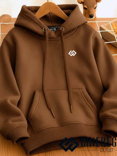 Moletom Blusa de Frio Flanelada Com Capuz Moletom Infantil Canguru Menino Menina Original Premium Dia a dia