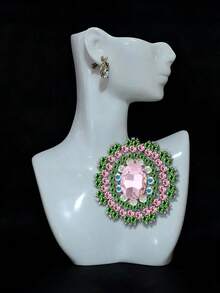 Women Brooch, Lapel Pin & Scarf Ring - Crystal Glass - View 14