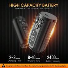 طقم قلم آلة وشم لاسلكي Ambition 1 مع محرك بدون فرش، بطارية 2400mAh، 10 ألوان حبر، 20 خرطوشة إبر مختلطة، مناسب لفناني الوشم - الأسود - مشاهدة 8
