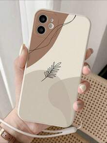 Plant Floral Soft Silicone Wrist Strap Case, Anti-Drop Protective Cover Compatible With Apple Phones - Multicolor - View 3