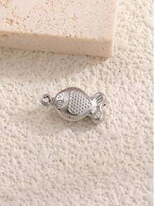 1 件不锈钢鱼形吊坠，适合 DIY 珠宝制作、项链、手链、手机吊饰、钥匙扣 - 魚 - 查看 4