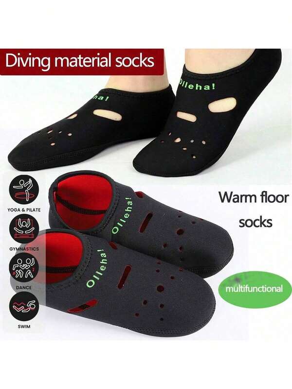 Neoprene Leg Warmers, Foot Beautifying Beach Yoga Leg Warmers, Multi-Functional Double-Sided Wearable Heated Leg Warmers, Thermal Spring Leg Warmers, Foot Care Short Leg Warmers, Swimming Leg Warmers, Leg Warmers, Non-Slip Leg Warmers, Elastic