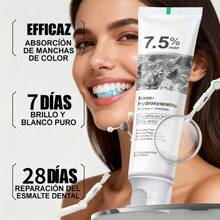 2pcs/Pasta de dientes de hidroxiapatita natural,Repara eficazmente el esmalte dental, blanquea los dientes y protege la salud bucal - Blanco - Ver 4