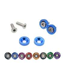 (10 Sets) And Bolt Kits (10 Sets), Bumper Engine Recessed Screws For Cars And Motorcycles, Decorative Screws And Washers In Various Colors, Car Modification Washers M6 Screws JDM Screws Battery Washers, Car Accessories, Motorcycle Accessories, RV, SUV, Truck