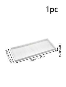 硅胶储物托盘 - 厨房水槽海绵储物托盘、创意免打孔梳妆台托盘、浴室托盘、珠宝托盘、珠宝收纳盒、储物收纳盒、厨房用品、整理和储存、浴室装饰、易于清洁 - 彩色 - 查看 23