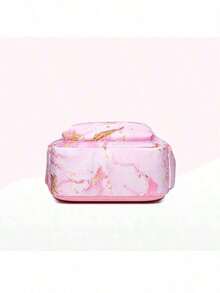 Stitch Series Cartoon Three Pieces Backpack, Waterproof And Dirt Resistant, Cute And Casual, Outdoor Travel Backpack