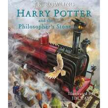 Pre-Owned Harry Potter And The Philosopher's Stone: Illustrated Edition (Hardcover) By J.K. Rowling - Sách đơn - Xem 3