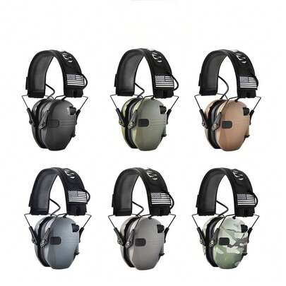 יחידה אחת ARM NEXT W1-Y | ירי טקטי אטום לרעש הפחתת רעשים | הגברת קול עם אוזניים אלקטרוניות | כניסת AUX | הגברה פי 4 | NRR26DB | מתאים לירי בחוץ, ציד, דיג ורכיבה על אופניים, מושלם למתנות חגיגיות