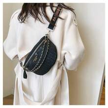 Geantă de piept virală la modă pentru femei - Geantă crossbody cu lanț premium în formă de diamant