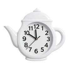 Bule Kitchen/Living Room Quartz RF Wall Clock - Rỉ Nâu - Xem 2