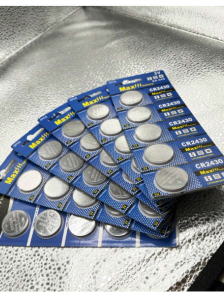 Pilas alcalinas de botón de larga duración paquete económico BA040 - 3V - Ver 1