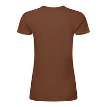 Womens/Ladies Perfect Print Tee (Deep Taupe) - Brown - View 2