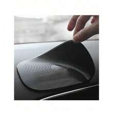 1 件装汽车硅胶 PVC 防滑垫，耐热手机防滑垫 - 黑色 - 查看 3