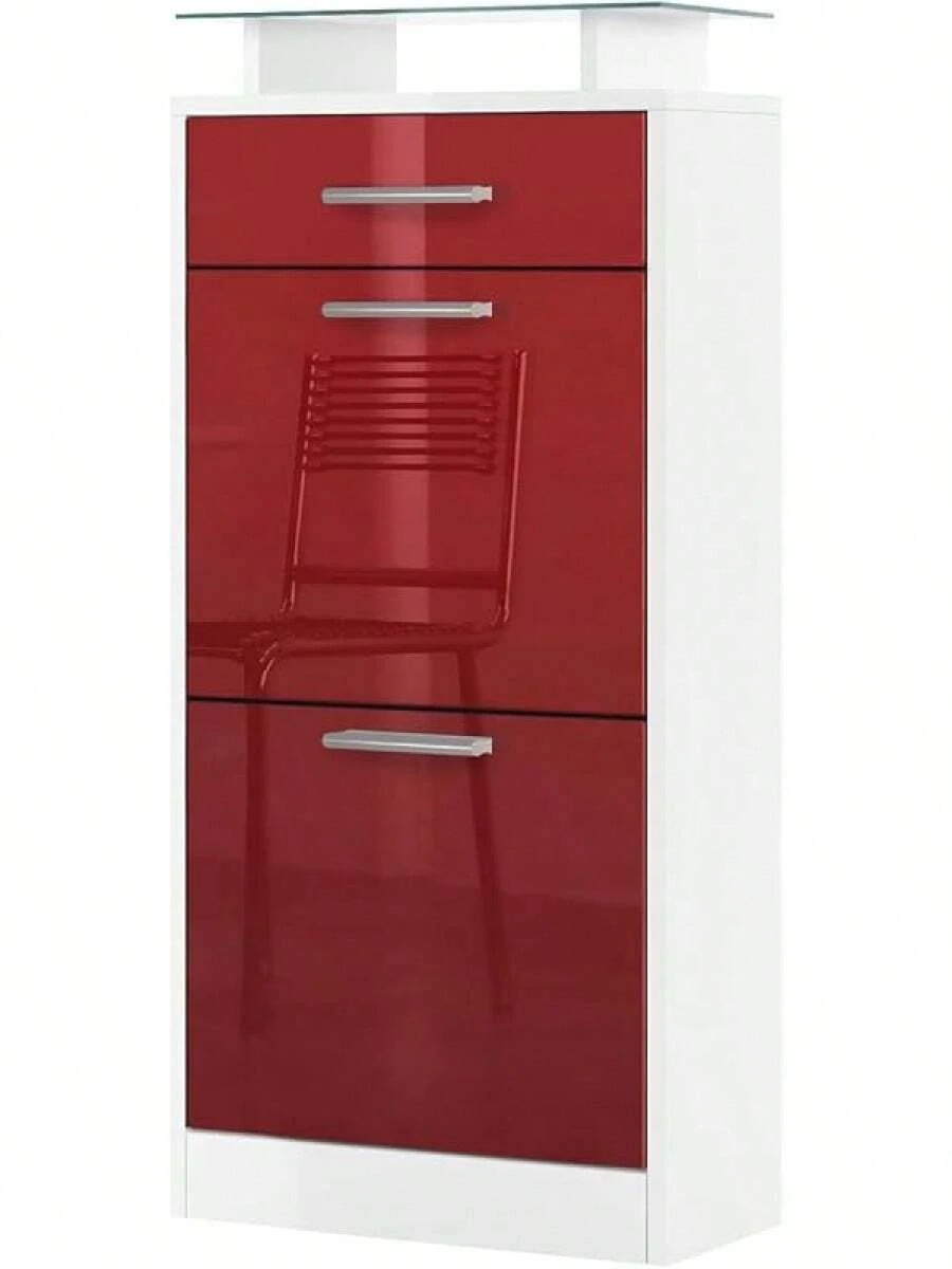 Zapateros - Frentes En Burdeos de Alto Brillo - Ver 1