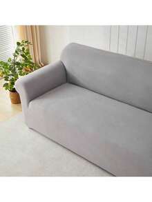1PC 1/2/3/4 Seats Elastic Corn Grain Sofa Cover Solid Color Anti Slip Living Room And Bedroom Sofa Cover Dustproof Sofa Cover Sliding All Inclusive Four Season Sofa Cover Detachable Sofa Cover Home Decoration Suitable For Sofas 90-125cm(35-49in) Long / 2 Seat :Suitable For Sofas 145-170cm(57-67in) Long / 3 Seat :Suitable For Sofas 190-210cm(74-83in) Long / 4 Seat :Suitable For Sofas 235-280cm(92-110in) Long