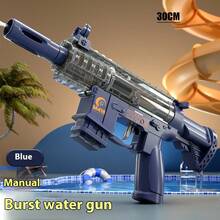 مسدس مياه يدوي عالي السعة من طراز M416 فيكتور، لعبة مسدس مياه بضغط للأطفال في الشاطئ، للمناسبات والأعياد والهدايا المثالية للشاطئ، قطعة واحدة