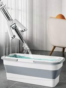 Găleată dreptunghiulară pliabilă portabilă de mare capacitate, pliabilă cu mâner dublu îngroșat, găleată universală multifuncțională pentru depozitarea apei, potrivită pentru curățarea bucătăriei, economisind spațiu de depozitare, impermeabilă și rezistentă la uzură, poate conține apă, pete de ulei, sedimente, poate fi folosită ca găleată de depozitare, rezervor de apă, găleată de curățare, coș de depozitare, bazin pentru animale de companie, potrivită pentru camping, picnic, depozitare și organizare, ștergerea apei și curățarea.