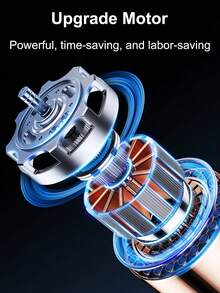 新款宠物美容套装：电动狗/猫指甲磨床，适用于小型宠物，包含带 LED 灯的指甲钳和爪子修剪器，USB 充电，由 2 节 AAA 电池供电（不包括） - 彩色 - 查看 6