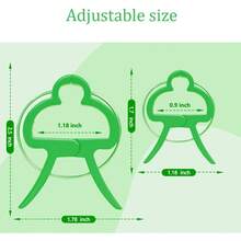 2025 New Plant Clips Climbing Plants Grape And Tomato Vine, Vegetables Plants, Garden Clips To Grow Upright Makes Plants Healthier Vine Clips Supporting Stems Of Flower(5Large +5 Small) - 1 - 查看 2