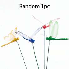 10 Peças Decoração Realista de Libélula, Decoração de Jardim 3D de Libélula, Estacas de Libélula de Jardim, Enfeites de Libélula de Jardim, Decoração de Pátio, Estacas de Libélula com Hastes, Decorações de Jardim de Libélula, Decoração de Quintal, Pregos de Libélula com Hastes, Decoração de Jardim de Design Moderno de Libélula, Adequado para Casa, Decoração de Parede de Flor Seca de Jardim/Loja/Casa, Decoração Móvel 3D de Jardim/Floral/Festa Interna e Externa - Multicolorido - Visão 8