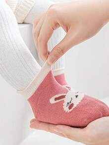 6 Paar Baby Jungen/Mädchen Antirutsch Griff Socken, Kindersocken, Kleinkind Socken, weiches & bequemes Material, Cartoon Muster, geeignet für alle Jahreszeiten