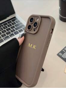 1个可定制姓名文字设计的TPU防震保护手机壳，适用于苹果17/16/15/14/13/12/11 Plus Pro Max Pro、三星Galaxy S25、Galaxy S24 Plus、Galaxy S23 FE、Galaxy S22 Ultra、OPPO系列手机，是万圣节、圣诞节、母亲节、父亲节、生日礼物或节日纪念品送给家人/朋友/情侣的绝佳选择。 - 黑色 - 查看 4