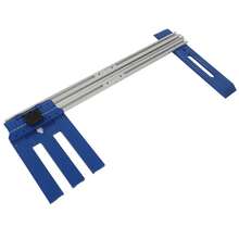 Guía Multifuncional para Sierra Circular - Carril de Corte de Aleación de Aluminio para Carpinteros - Multicolor - Ver 4