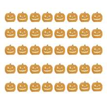 20/40 buc șervețele creative în formă de dovleac de Halloween, 3 straturi, îngroșate, desfășurate, 9,4 * 9,4 inch, șervețele de hârtie imprimate pentru petrecerea de Halloween, șervețele decorative pentru festivalul recoltei, ștampilare aurie, temă de Halloween, șervețele de hârtie de unică folosință