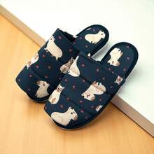Pet Cozy Slippers - Fluffy And Warm Capybara - Multicolor - View 5