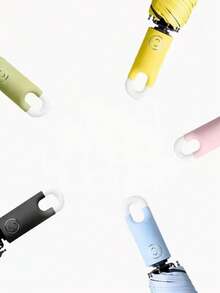 Premium Fabric Auto-Open Lock Umbrella – Windproof & UV-Protected Sunshade, Durable Water-Resistant Outdoor Essential