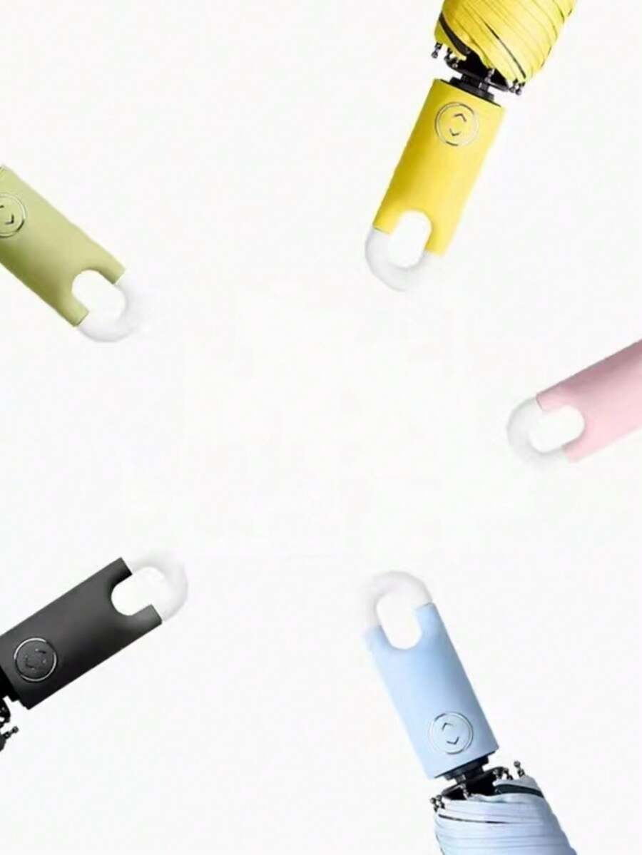 Premium Fabric Auto-Open Lock Umbrella – Windproof & UV-Protected Sunshade, Durable Water-Resistant Outdoor Essential