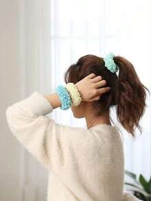 4 pièces - Bouquets d'accessoires pour cheveux lumineux dans le noir pour femmes - Bouquets d'accessoires pour cheveux, bouquets d'accessoires pour cheveux lumineux, bouquets d'accessoires pour cheveux en fil coloré qui brillent dans le noir, accessoires pour cheveux de fête de carnaval, accessoires pour cheveux lumineux dans le noir pour festival de musique et fête de carnaval. Cadeau de Nouvel An, Noël, Décorations de Noël, Décorations de Noël pour la maison, Cadeaux de Noël.