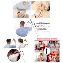 Bear Claw Extendable Back Scratcher Men Women, Stocking Stuffers Adults Men, Mothers Day Fathers Day Birthday Gifts Men Women Mom Dad Husband