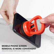 2 piezas Herramientas para reparación de abolladuras en el Body del auto, 1 pequeña y 1 grande, succión fuerte, herramienta de extracción de abolladuras para puerta de automóvil, removedor de abolladuras altamente adhesivo, apto para desmontar techos integrados y talla grande