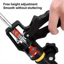 Heavy Duty Telescopic Cabinet Lift Support Adjustable Height (11.81-45.28 Inches) Steel Frame, Suitable For Cabinet Installation, Drywall Installation, Heavy Duty Baseless - For Professional Contractors And DIY Users - Sturdy Lifting Support Pole, Suitable For Construction, Renovation, Warehouse - Space-Saving Design, Can Be Used To Store Renovation Tools, Compact Storage, Durable, Suitable For Home Renovation - Multicolor - View 7