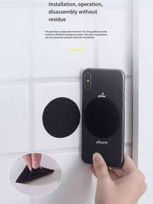 25/35/50/65片圆形黑色地板贴纸 - 黑色 - 查看 6