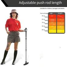 Golf Putter With Adjustable Length For Both Left And Right Hands. Universal Golf Putter For Indoor And Outdoor Practice.