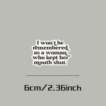 女权主义者贴纸、笔记本电脑贴纸、社会正义 - 彩色 - 查看 2