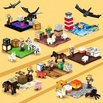 My Magnetic World Building Blocks Toys, Kids DIY Learning Building And Construction Spatial Reasoning Toys, Suitable For Boys And Girls Aged 6+ Birthday Gift Christmas Halloween Thanksgiving Gift, Creative Play Enhances Learning And Imagination, Fun And Attractive Stress Relief Toy